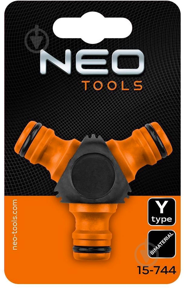 Соединитель-тройник NEO tools 1/2"-3/4" (15-744) - фото 6 Соединитель-тройник NEO tools 1/2"-3/4" (15-744) - фото 6
