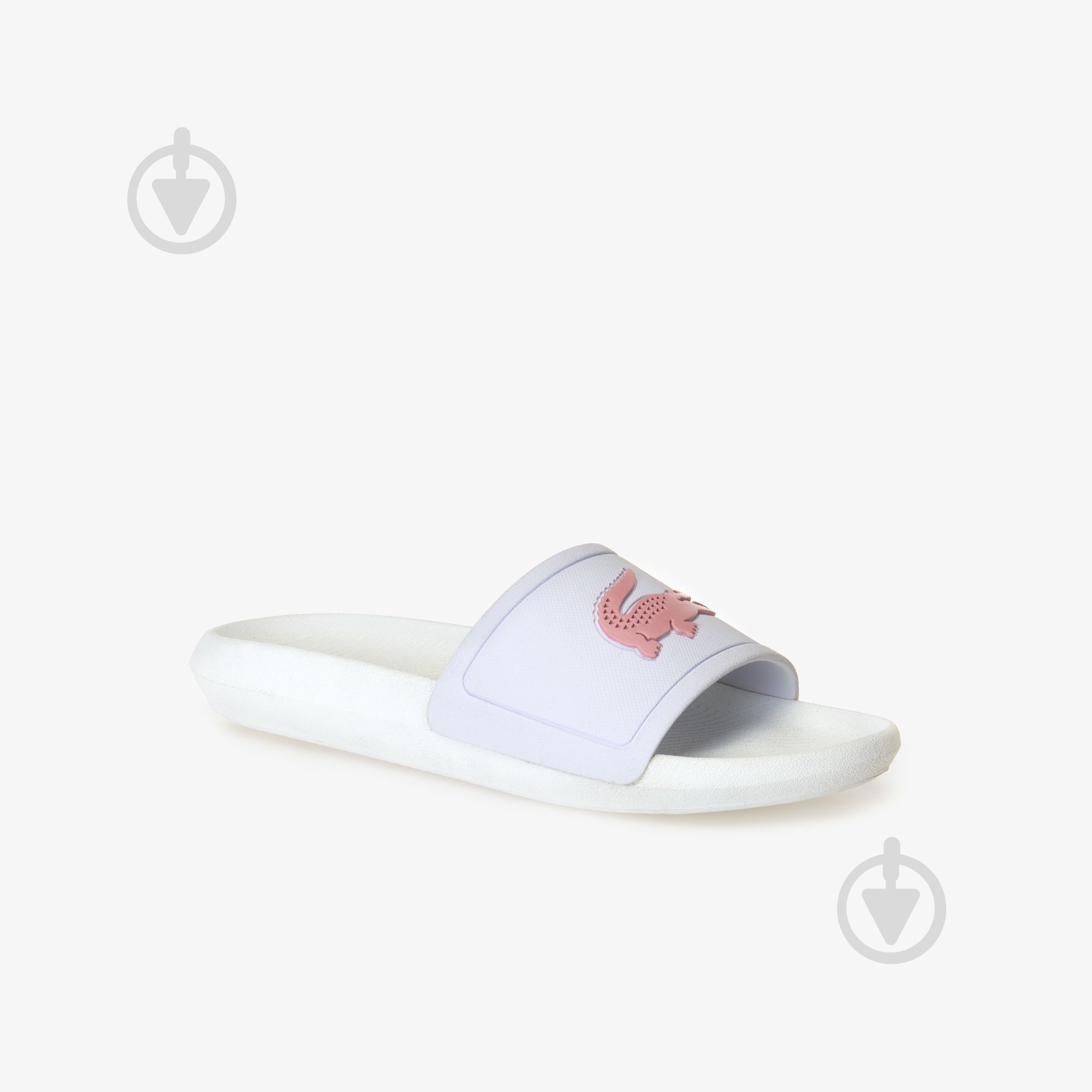 Шльопанці Lacoste CROCO_SLIDE_119_3_CFA 737CFA00051Y9 р.39,5 білий - фото 1 Шльопанці Lacoste CROCO_SLIDE_119_3_CFA 737CFA00051Y9 р.39,5 білий - фото 1