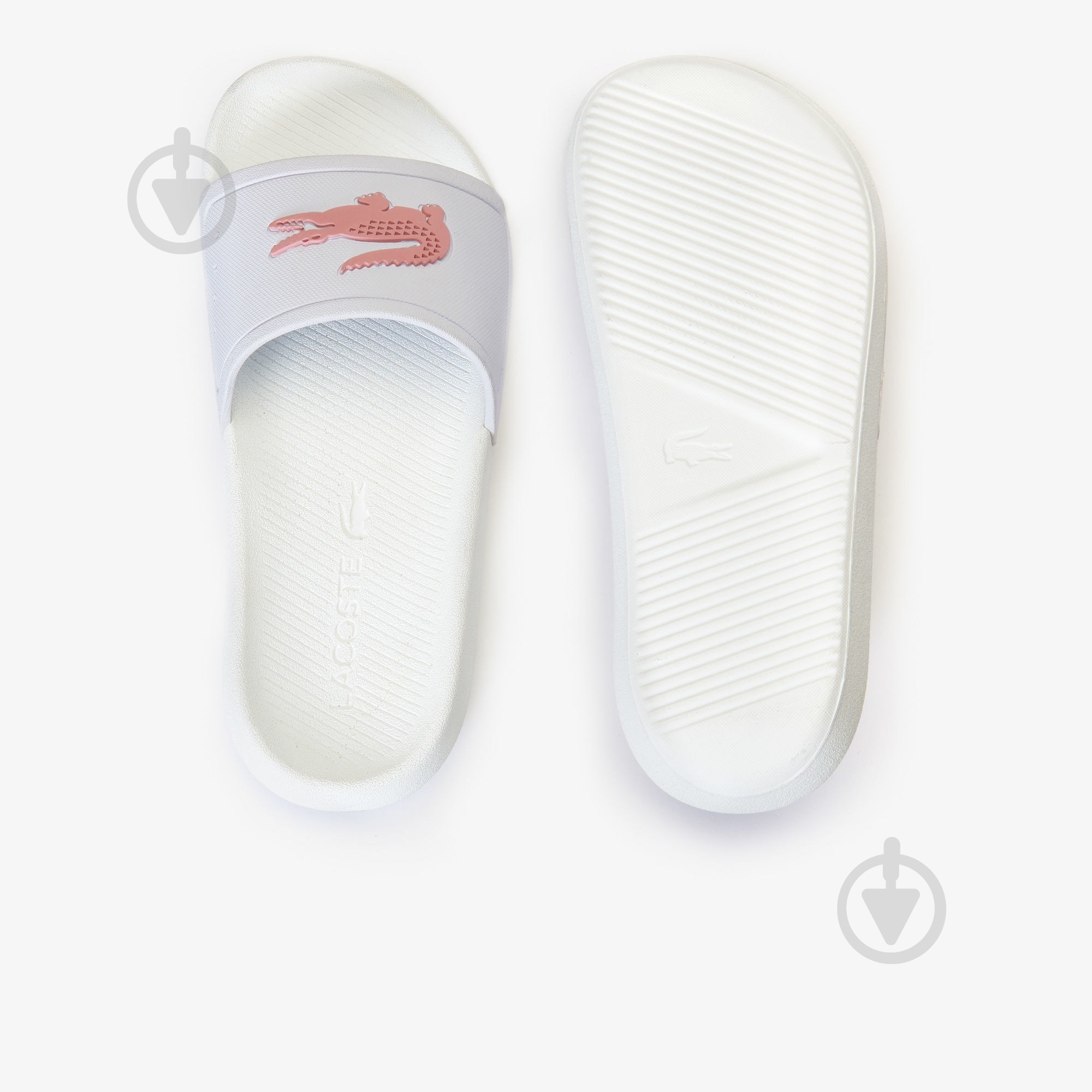Шльопанці Lacoste CROCO_SLIDE_119_3_CFA 737CFA00051Y9 р.39,5 білий - фото 4 Шльопанці Lacoste CROCO_SLIDE_119_3_CFA 737CFA00051Y9 р.39,5 білий - фото 4