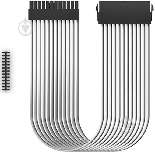 Кабель питания Deepcool 0,3 м серый (EC300-24P-WH) - фото 2