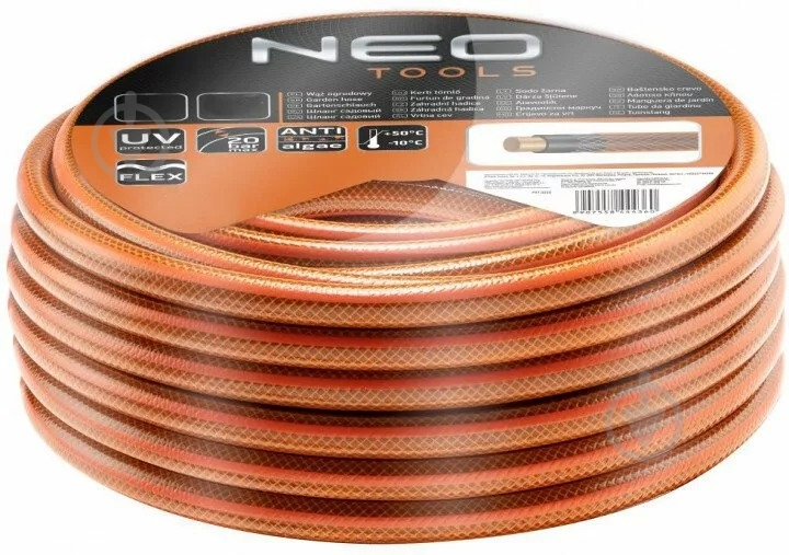 Садовый шланг NEO tools Economic 1/2″ 30м (15-801) - фото 1