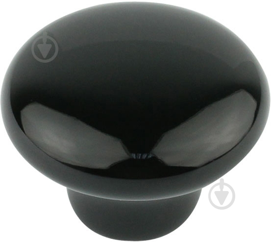 Мебельная ручка кнопка Ferro Fiori 11803 CR 9100.01.B черный - фото 1