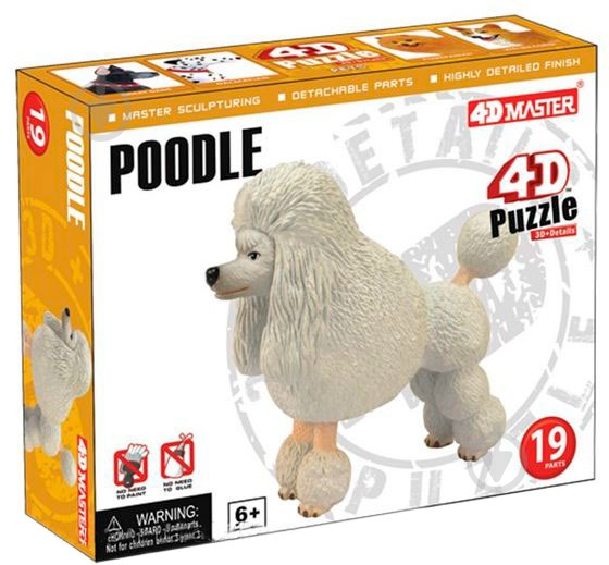 Пазл объемный 4D Master Пудель 26537 - фото 1