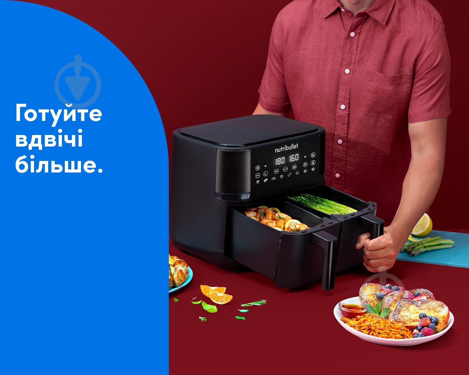 Мультипіч NUTRIBULLET Twin NBA081B - фото 2