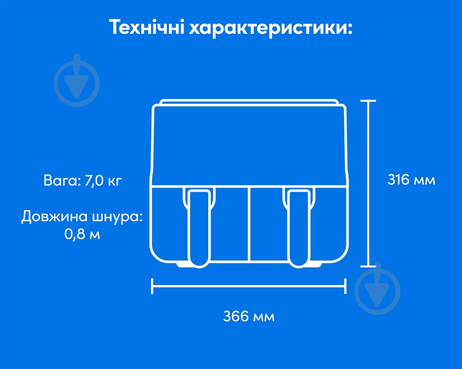 Мультипіч NUTRIBULLET Twin NBA081B - фото 8