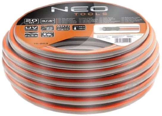 Садовый шланг NEO tools Optima 3/4″ 20м (15-823) - фото 1