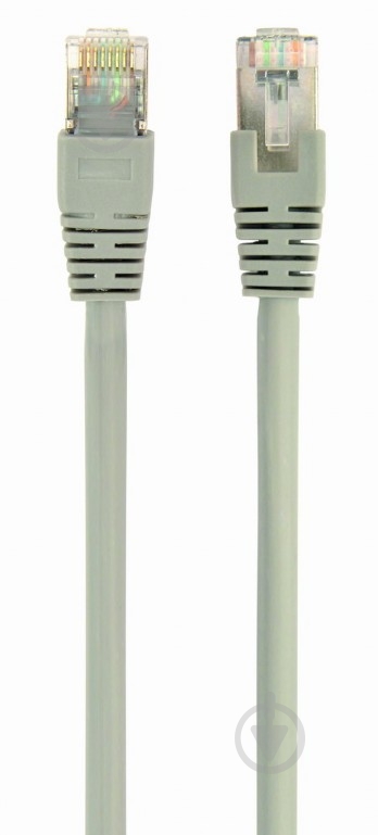 Патч-корд Cablexpert 10 м серый (PP6-10M) FTP категория 6 литой - фото 1 Патч-корд Cablexpert 10 м серый (PP6-10M) FTP категория 6 литой - фото 1