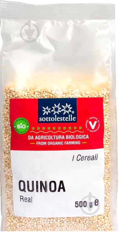 Киноа Sottolestelle органическое 500 г - фото 1 Киноа Sottolestelle органическое 500 г - фото 1
