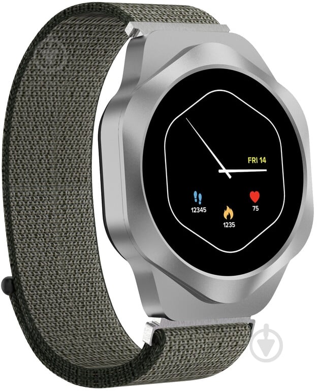 Смарт-часы Canyon Hexagon SW-88 BT-CALL silver (CNS-SW88SS) - фото 7