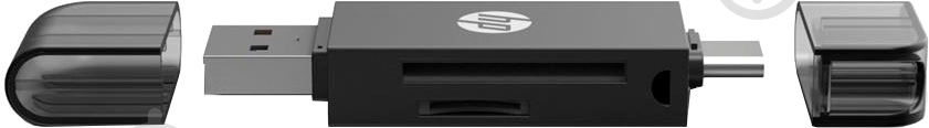 Кардридер HP DHC-CT102 USB-C 2-In-1 Card Adapter - фото 6