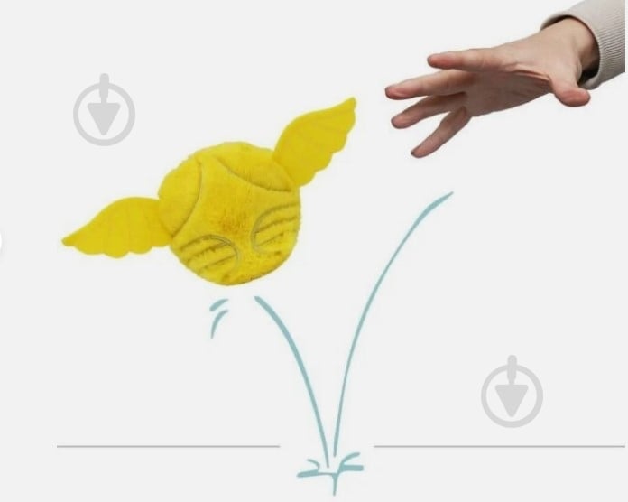 Игрушка TY прыгун Beanie Bouncers Harry Potter Golden Snitch желтый 83045 - фото 2