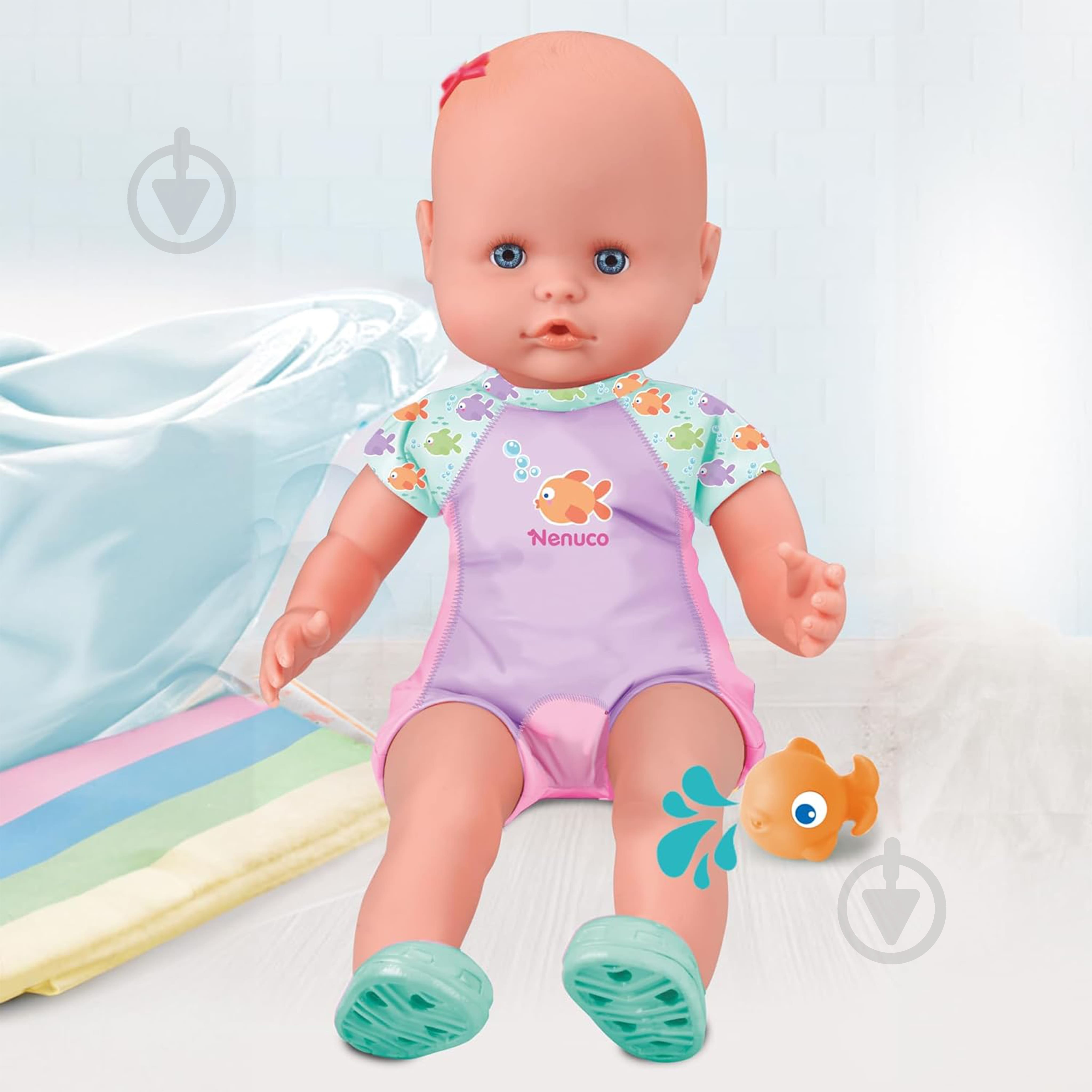 Пупс Nenuco Ненуко Моє перше купання 32 см NFN88000 - фото 4