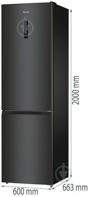 Холодильник Hisense RB470N4EFC1 (HZF4068SED) - фото 4