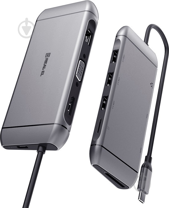 Концентратор Real-el REAL-EL CQ-900 Space Grey - фото 3