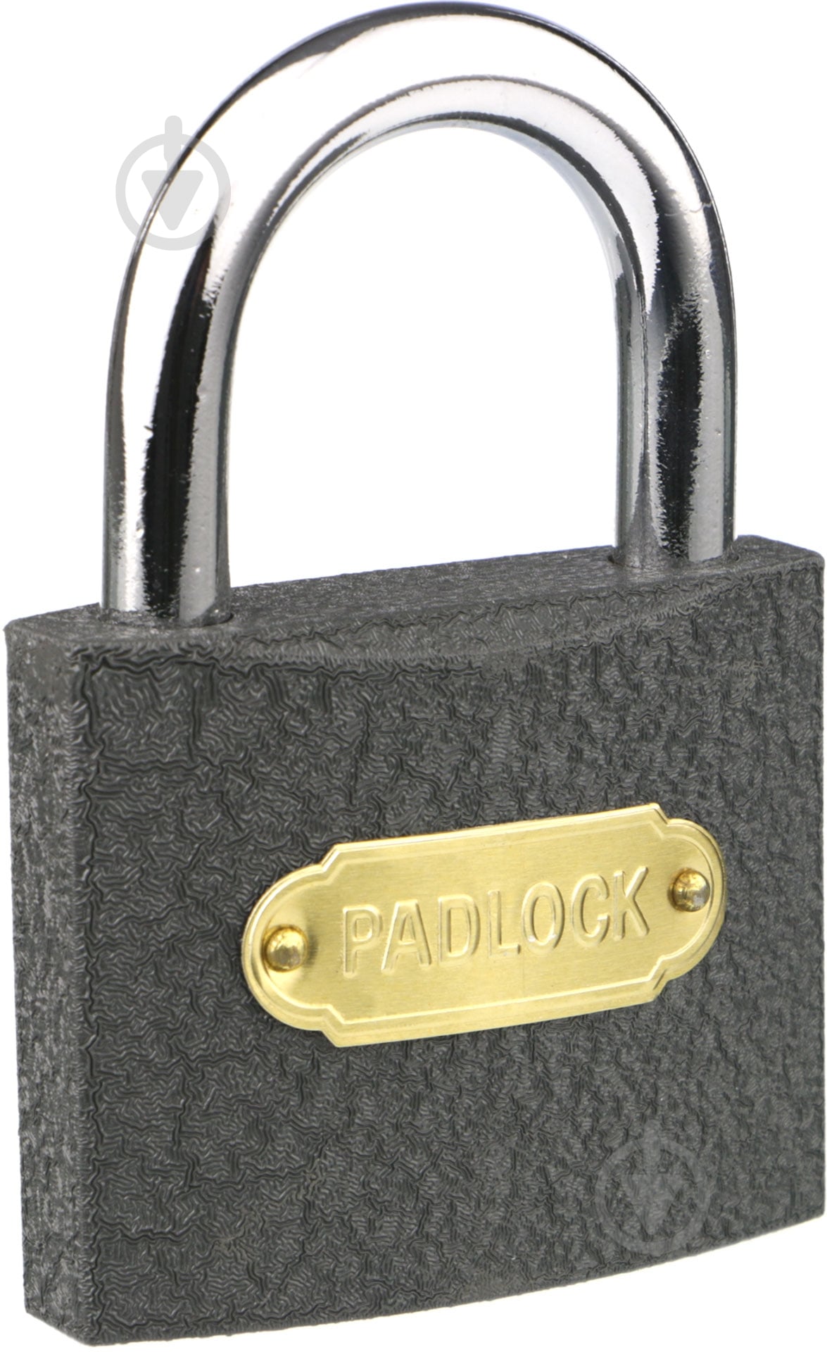 Замок навесной 63 мм серый открытый (амбарный) HG360 - фото 1