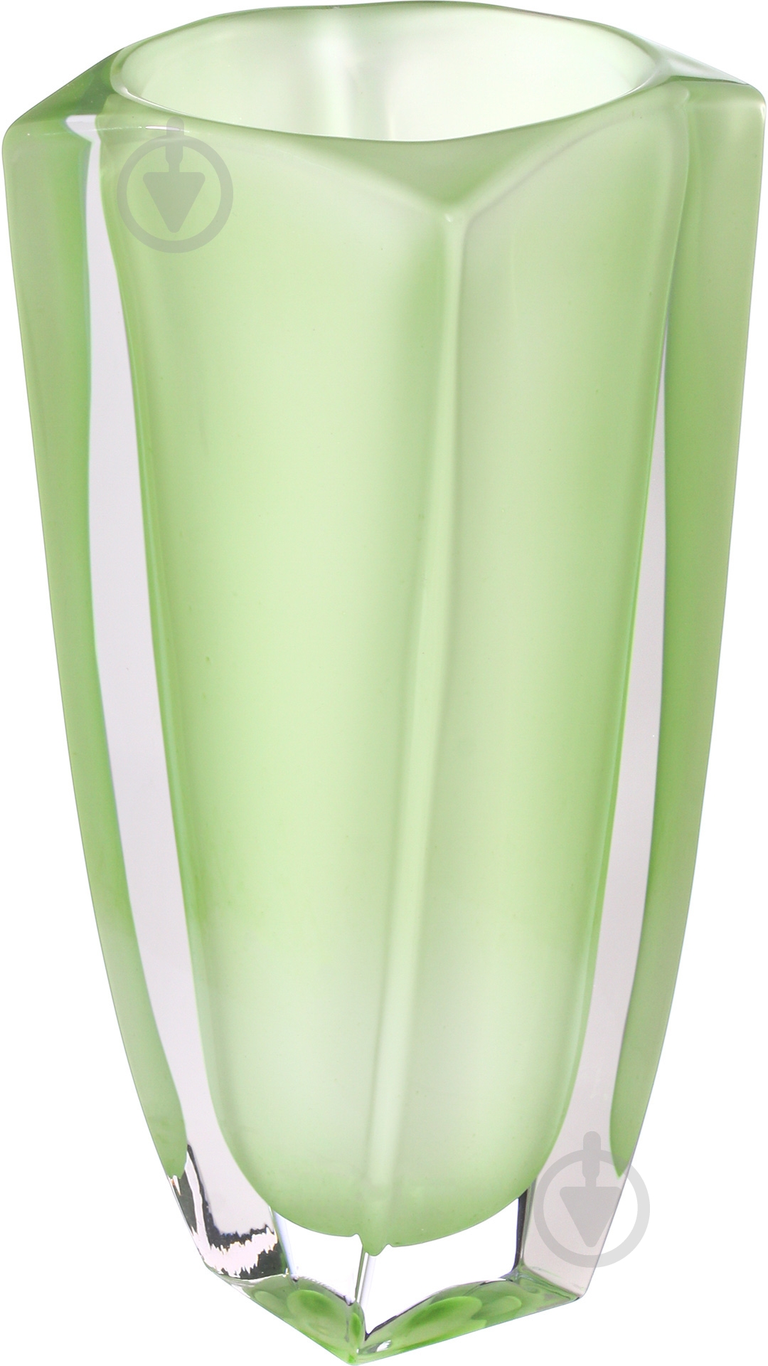 Ваза Bohemia Arezzo green decorated vase 8K 28 см AREZZO GREEN DECORATED VASE 8K - фото 1