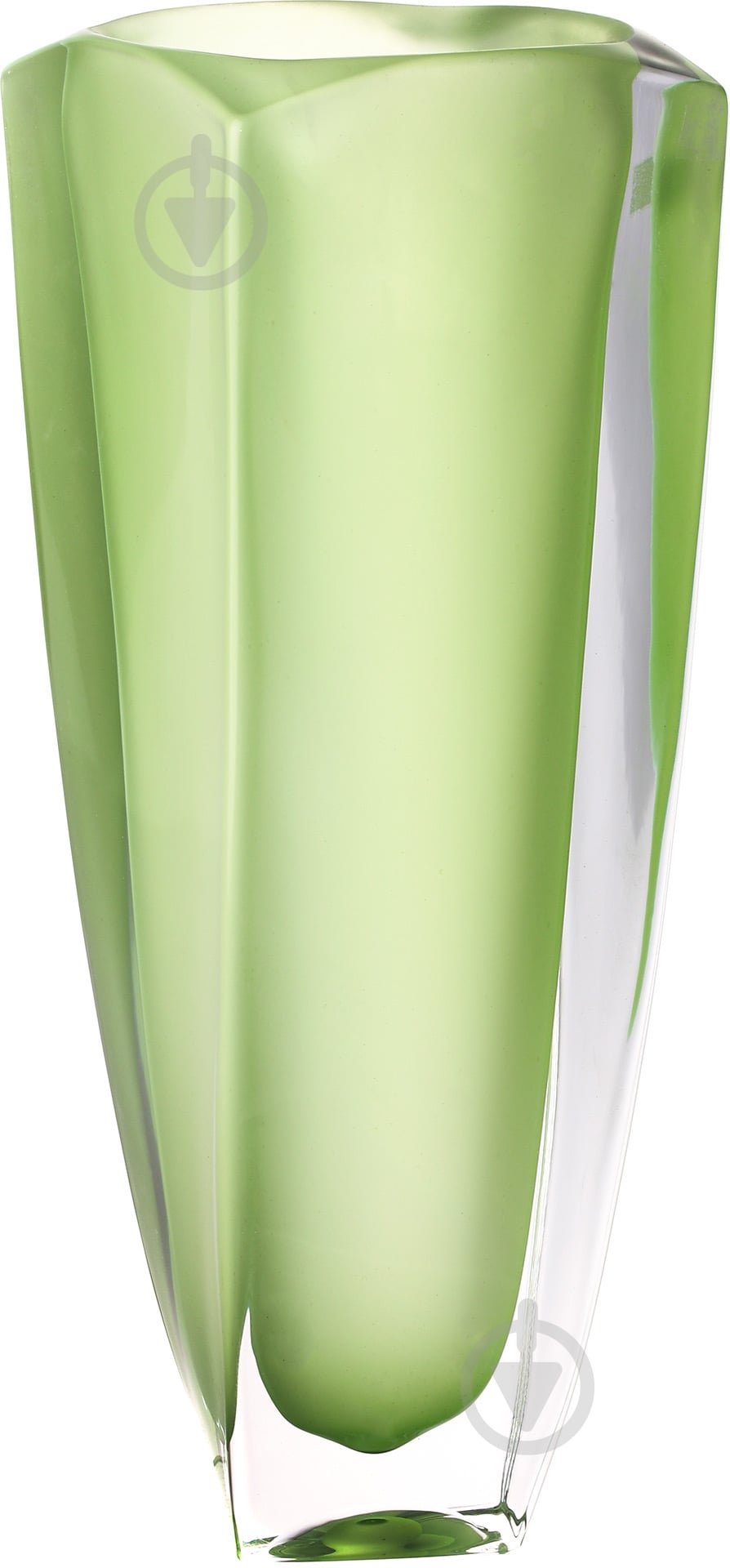 Ваза Bohemia Arezzo green 8K 33 см AREZZO GREEN DECORATED VASE 8K - фото 1 Ваза Bohemia Arezzo green 8K 33 см AREZZO GREEN DECORATED VASE 8K - фото 1