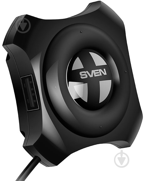 USB-хаб Sven HB-432 чорний 4xUSB2.0 - фото 1