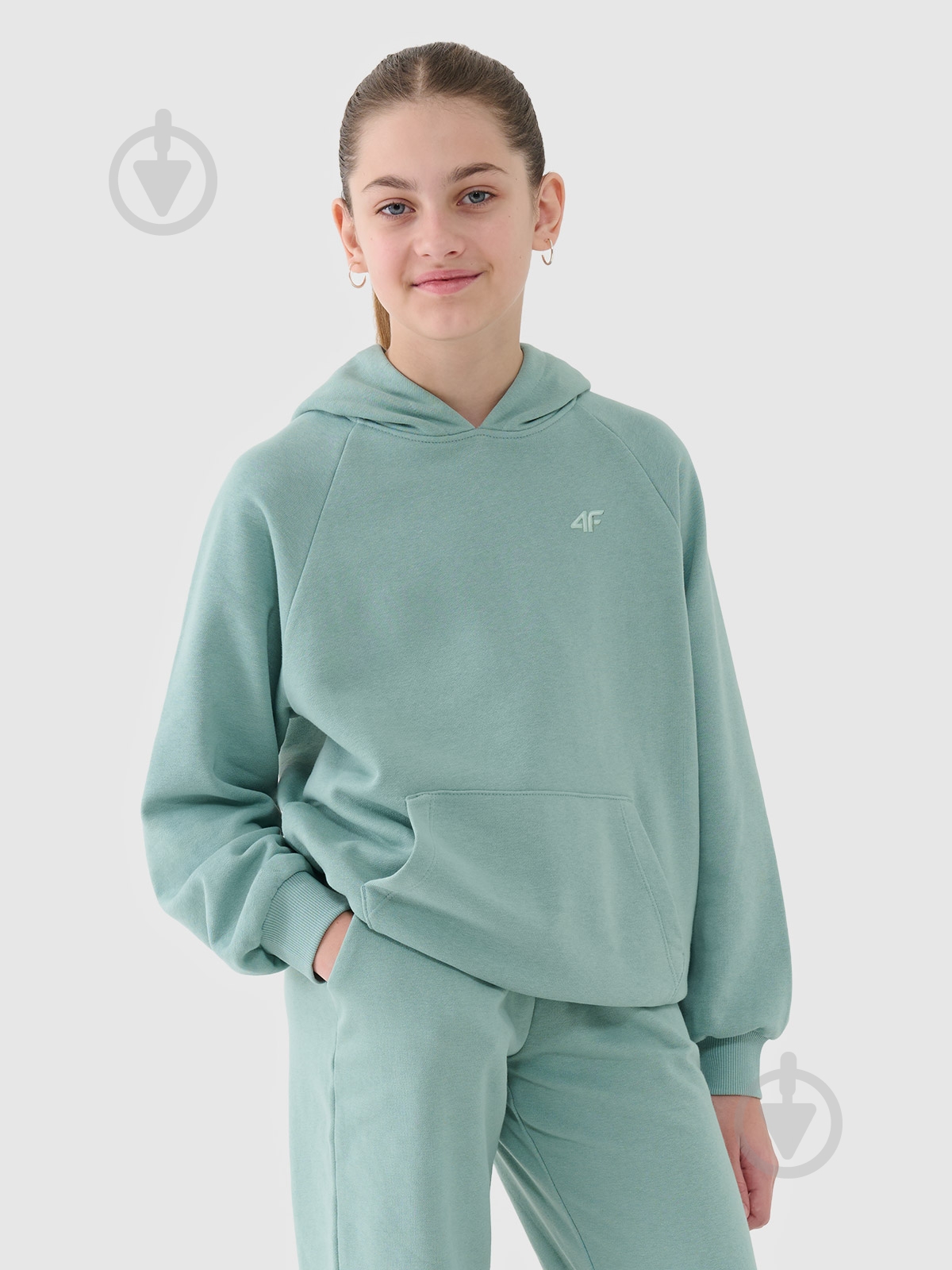 Джемпер 4F SWEATSHIRT F1478 4FJWSS25TSWSF1478-47S р.158 мятный - фото 1 Джемпер 4F SWEATSHIRT F1478 4FJWSS25TSWSF1478-47S р.158 мятный - фото 1