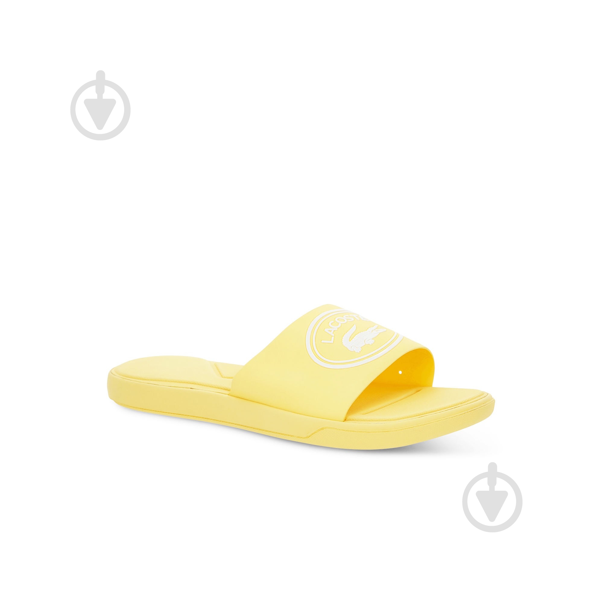 Шлепанцы Lacoste L.30_SLIDE_119_2_CFA 737CFA0020241 р.38 желтый - фото 1