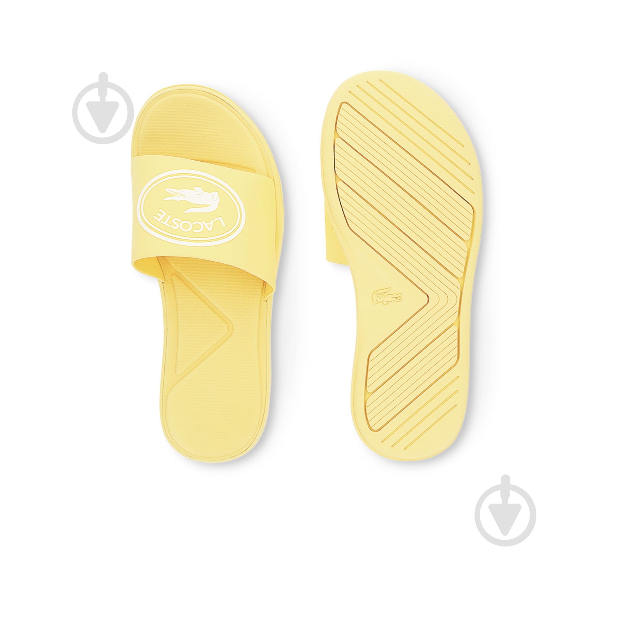 Шлепанцы Lacoste L.30_SLIDE_119_2_CFA 737CFA0020241 р.38 желтый - фото 4