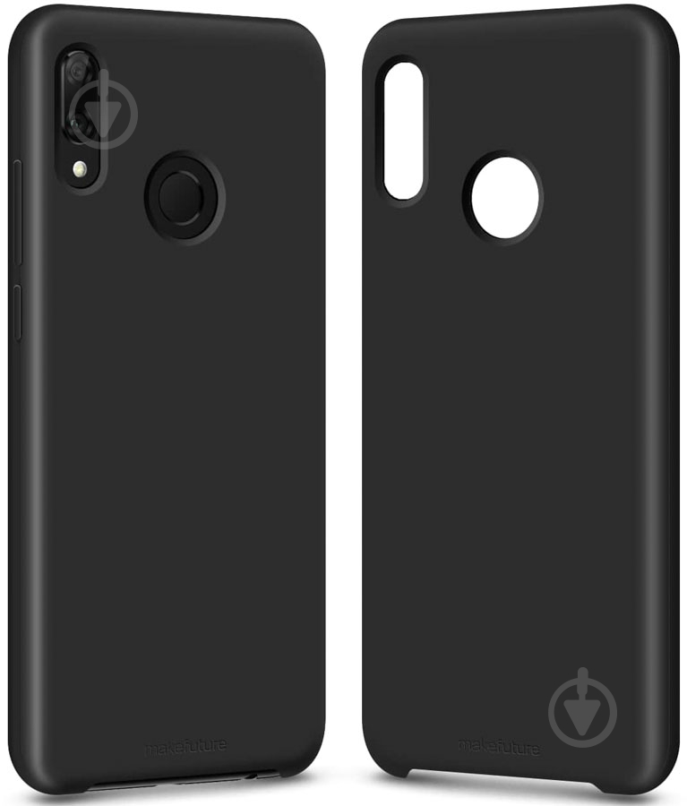 Чехол-накладка MakeFuture Silicone Case black (MCS-HUPSBK) для Huawei P Smart - фото 1