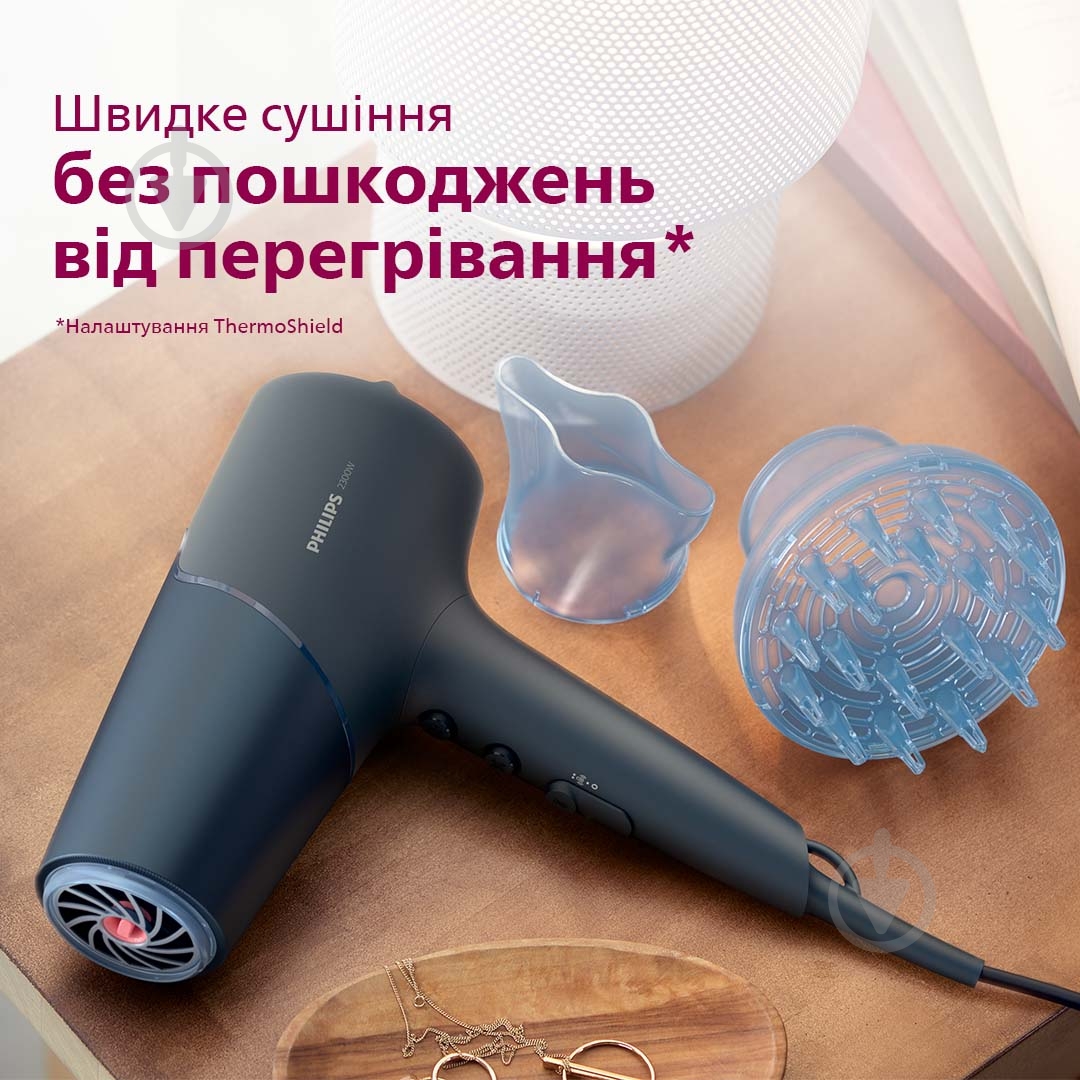 ВИТРИНА! Фен Philips Series 5000 BHD512/00 - фото 2 ВИТРИНА! Фен Philips Series 5000 BHD512/00 - фото 2
