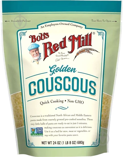Кускус Bob's Red Mill золотой 680 г - фото 1 Кускус Bob's Red Mill золотой 680 г - фото 1