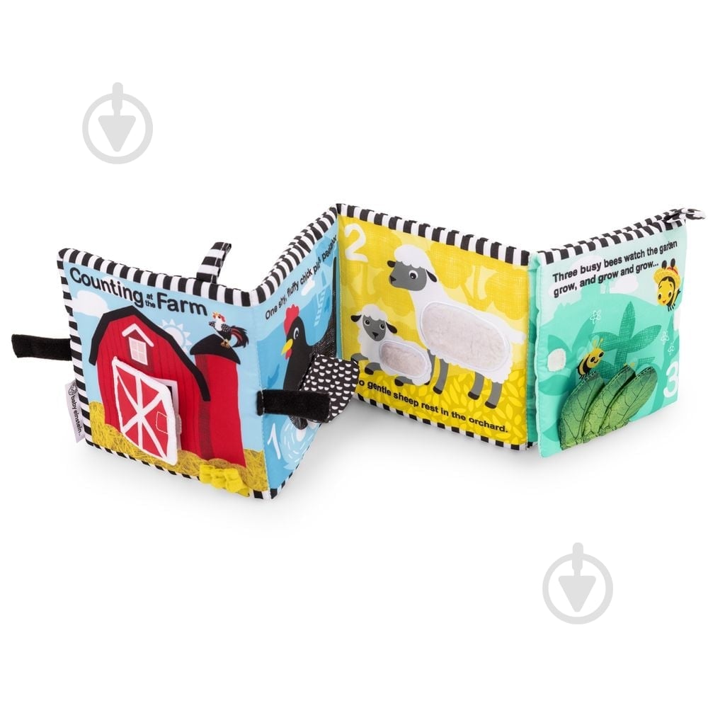Книга-игрушка Baby Einstein Counting at the Farm 17303 - фото 1