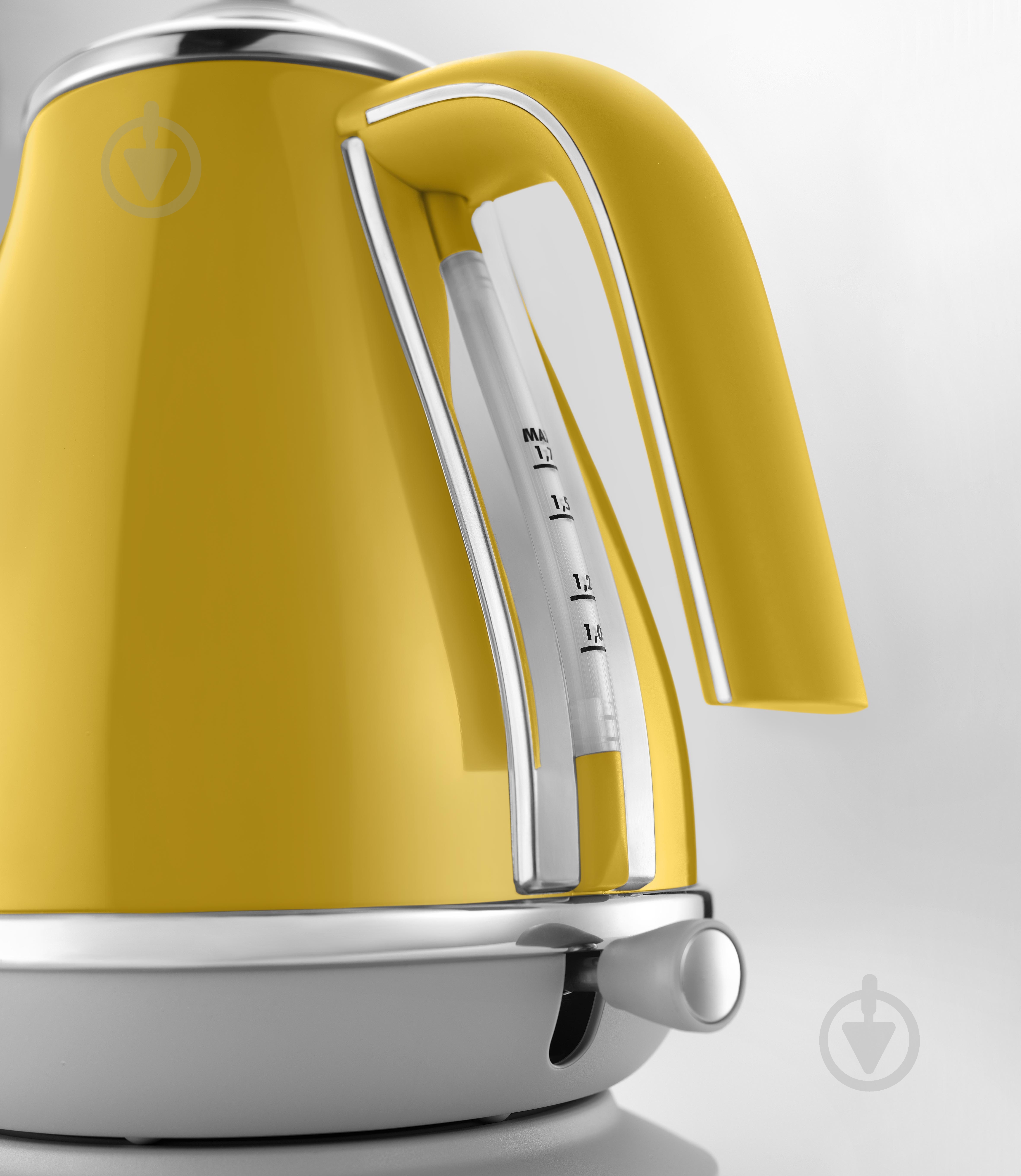 ВІТРИНА! Електрочайник Delonghi KBOC 2001 Y - фото 4 ВІТРИНА! Електрочайник Delonghi KBOC 2001 Y - фото 4