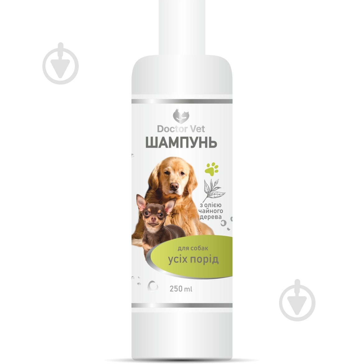 Шампунь Doctor Vet с маслом чайного дерева 250 мл для собак - фото 1 Шампунь Doctor Vet с маслом чайного дерева 250 мл для собак - фото 1