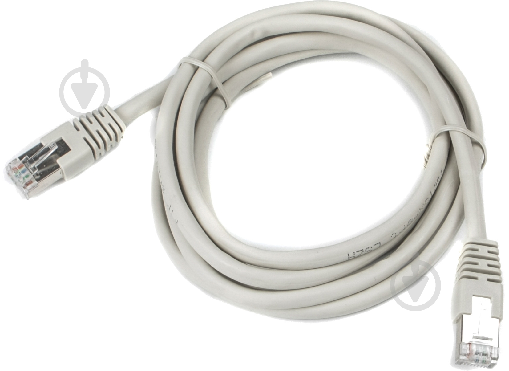 Патч-корд Cablexpert 5 м серый (PP6-LSZHCU-5M) FTP литой 50u - фото 2