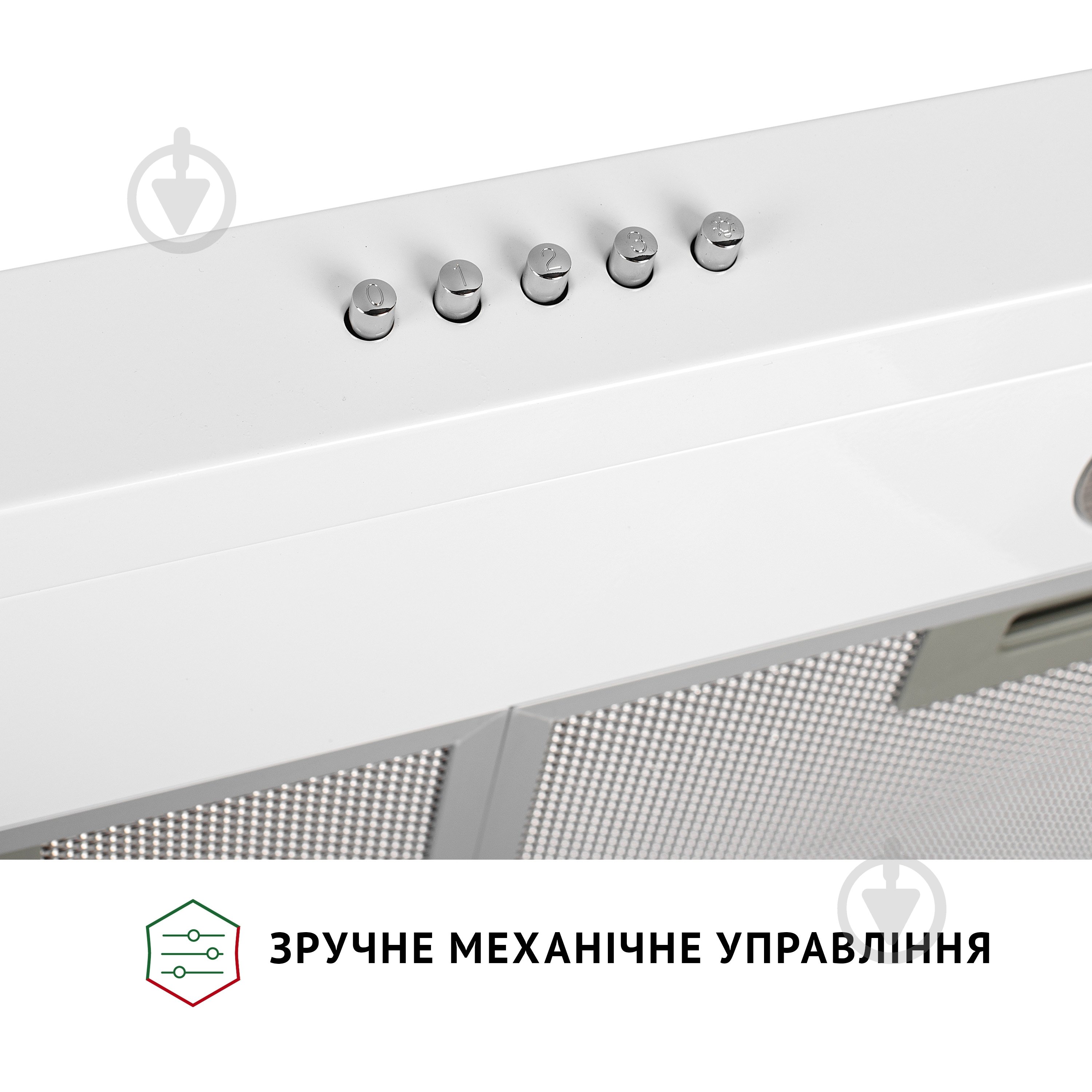 Витяжка Perfelli PL 5002 W LED плоска - фото 5