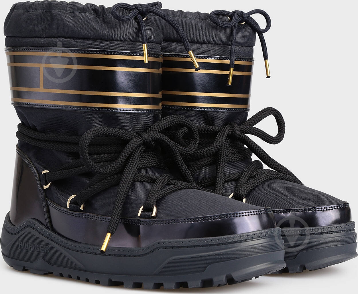 Сапоги Tommy Hilfiger W1285ANDA 7C2 FW0FW02073-403 р.36 синий - фото 1