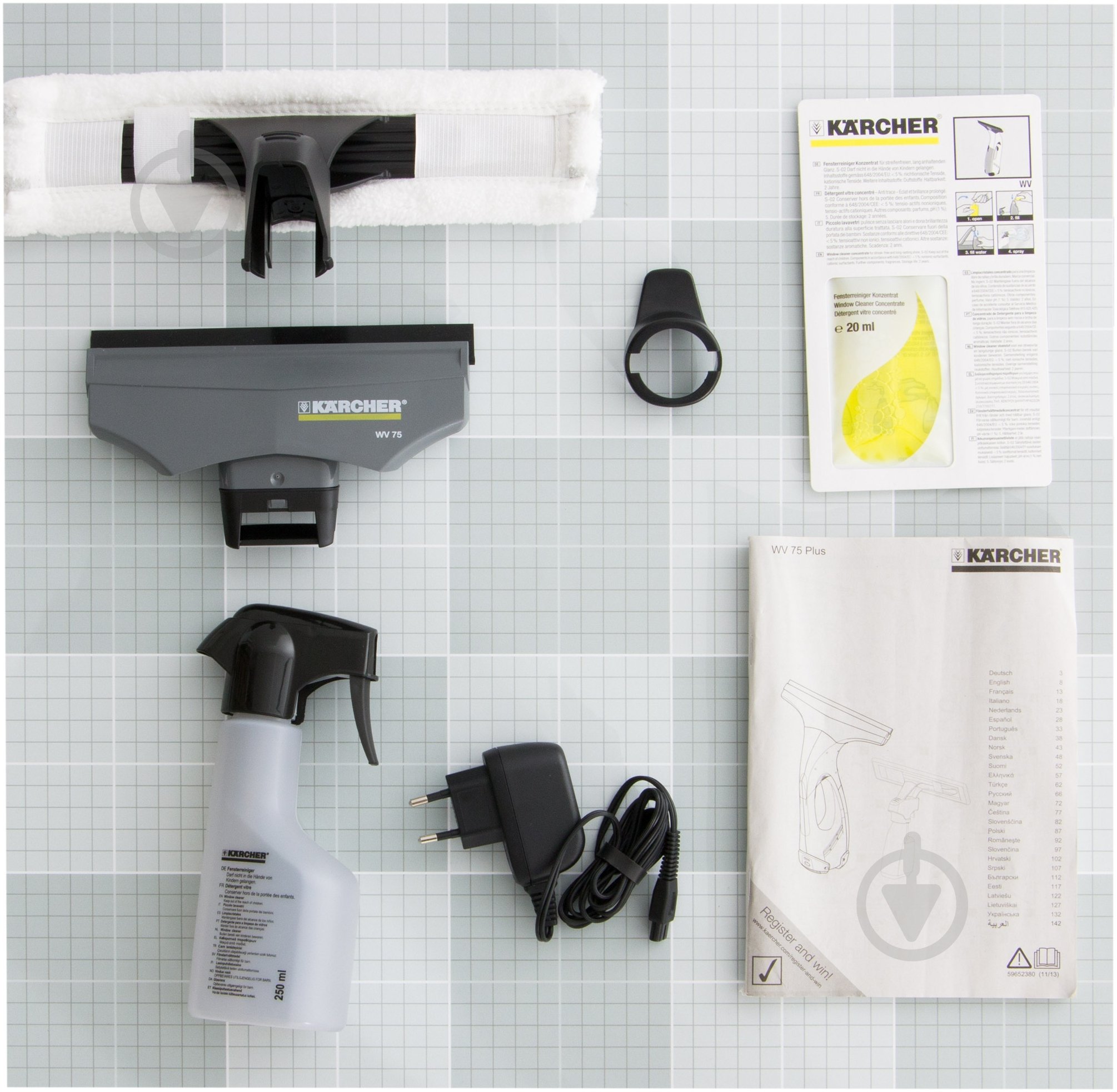 Cтеклоочиститель Karcher WV 75 plus (1.633-118.0) - фото 5