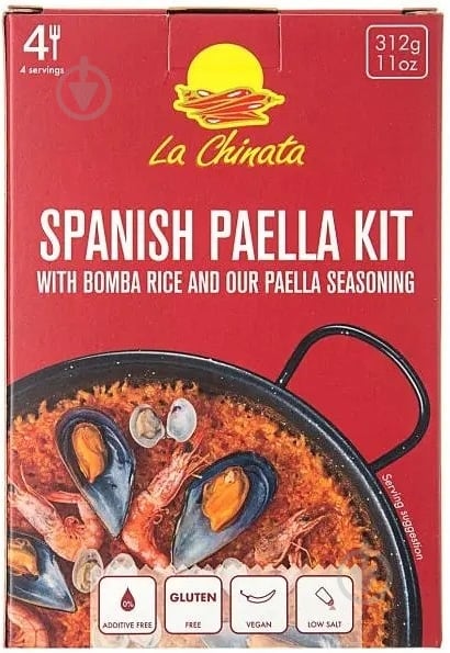 Набор для приготовления паэльи La Chinata 312 г (W1914) - фото 1 Набор для приготовления паэльи La Chinata 312 г (W1914) - фото 1