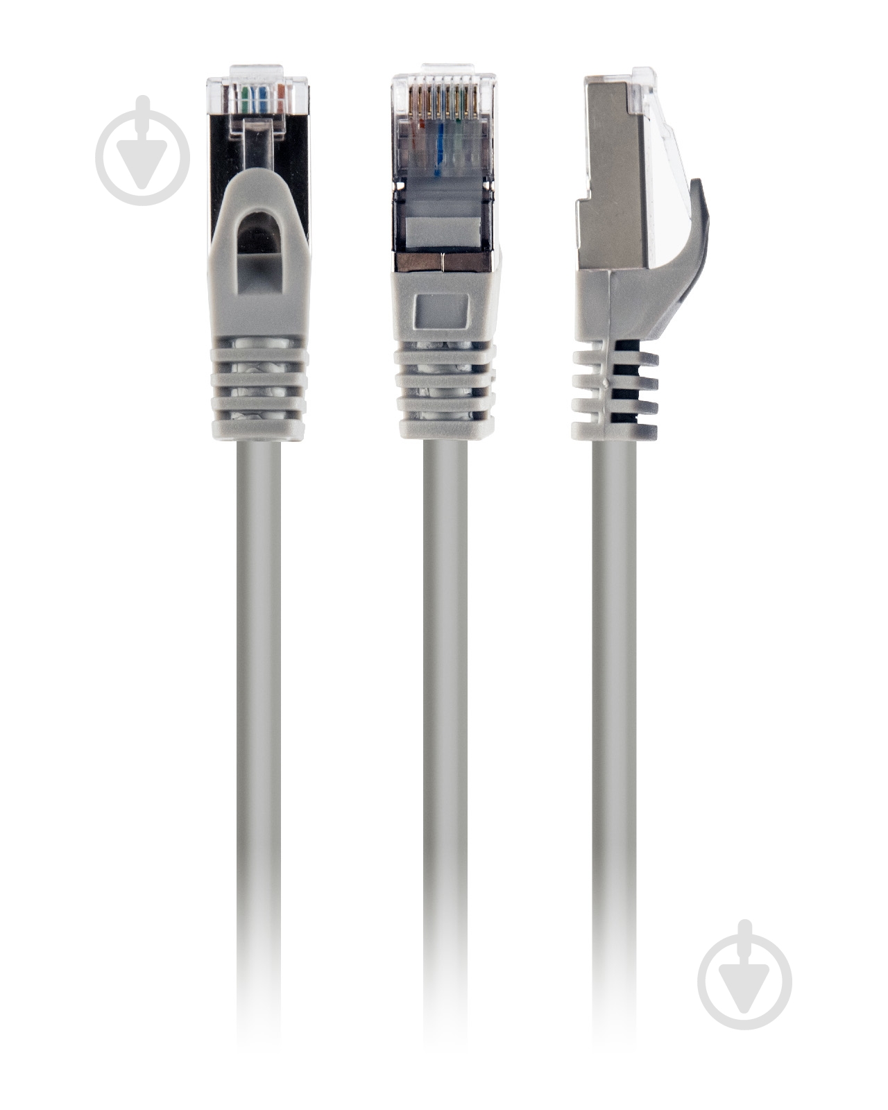 Патч-корд Cablexpert 1,5 м серый (PP6A-LSZHCU-1.5M) S/FTP литой - фото 1 Патч-корд Cablexpert 1,5 м серый (PP6A-LSZHCU-1.5M) S/FTP литой - фото 1