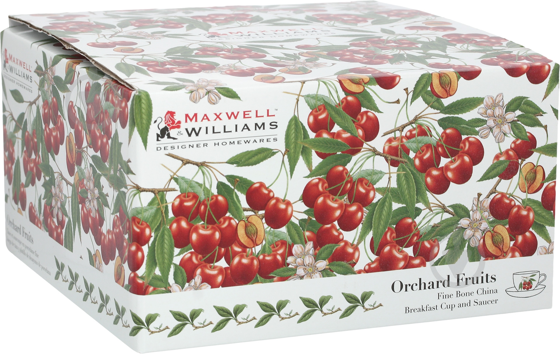 Чашка с блюдцем Maxwell & Williams Cherry 450 мл PB8102 - фото 5 Чашка с блюдцем Maxwell & Williams Cherry 450 мл PB8102 - фото 5