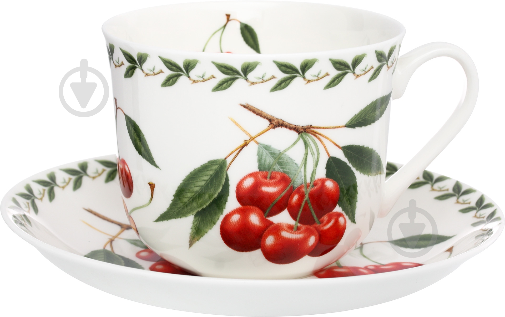 Чашка с блюдцем Maxwell & Williams Cherry 450 мл PB8102 - фото 1 Чашка с блюдцем Maxwell & Williams Cherry 450 мл PB8102 - фото 1