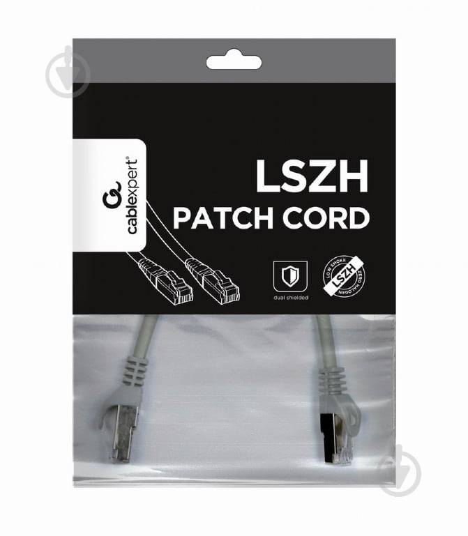 Патч-корд Cablexpert 10 м сірий (PP6A-LSZHCU-10M) S/FTP литий - фото 4