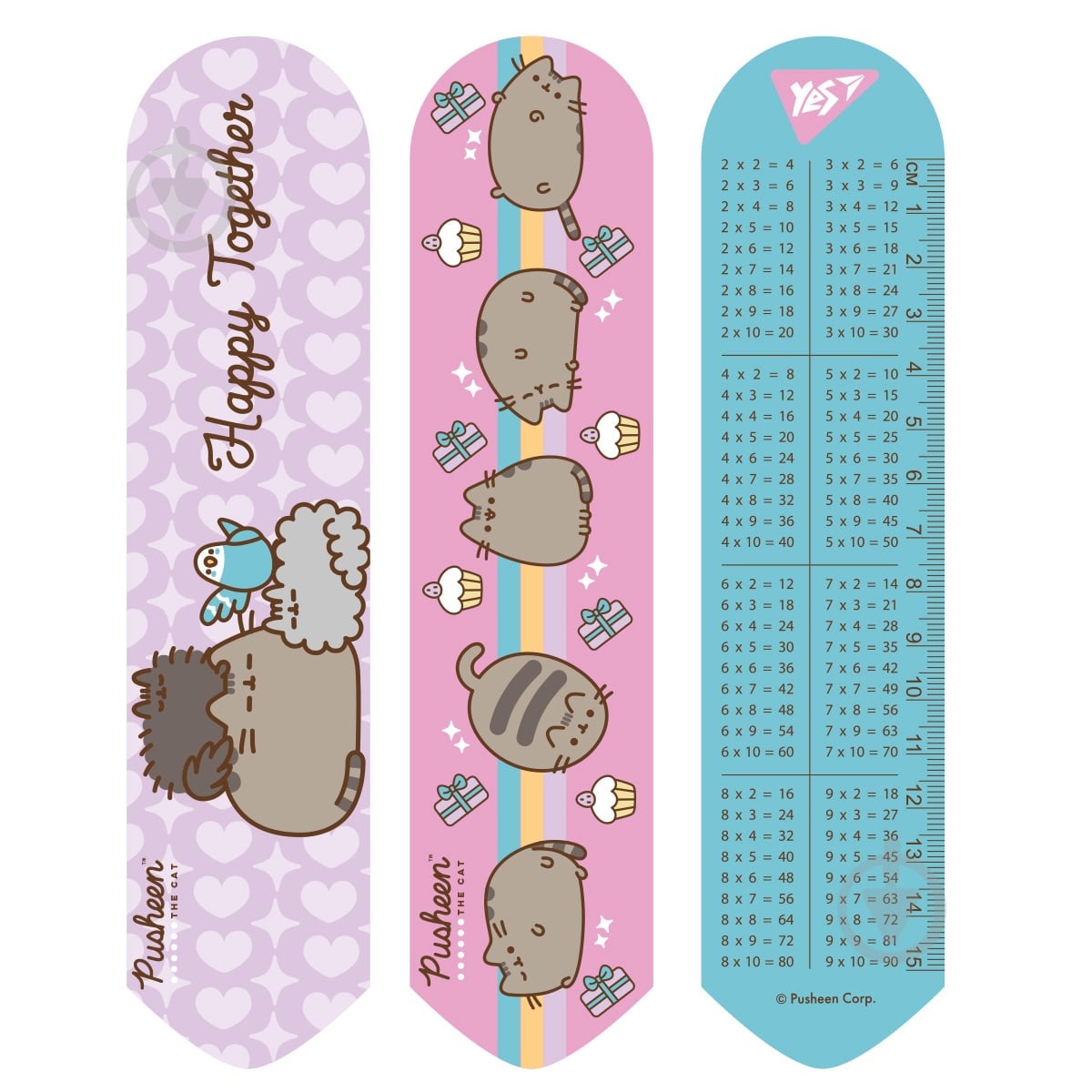 Закладка 2D Pusheen friends 708132 YES - фото 1