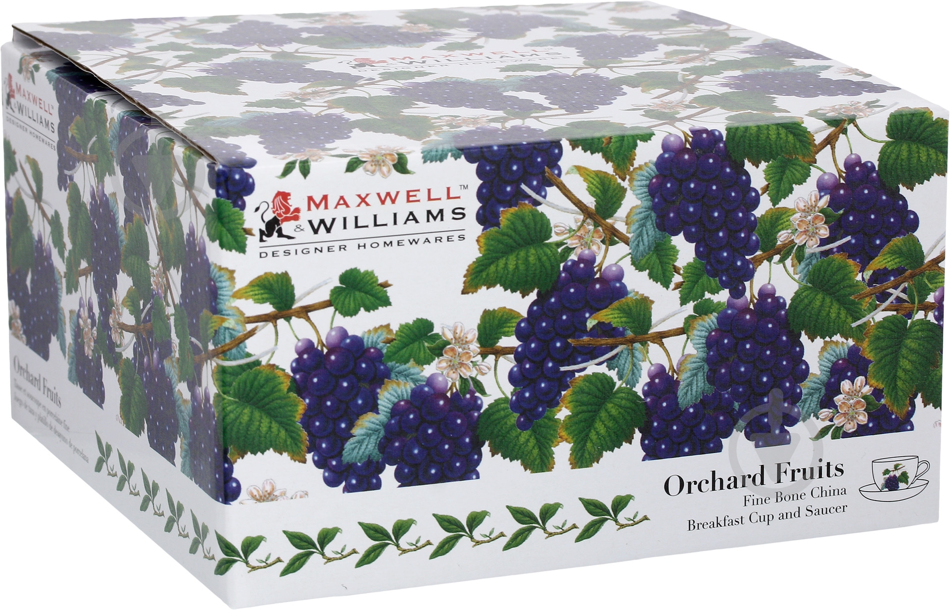 Чашка с блюдцем Maxwell & Williams Grape 450 мл PB8101 - фото 5