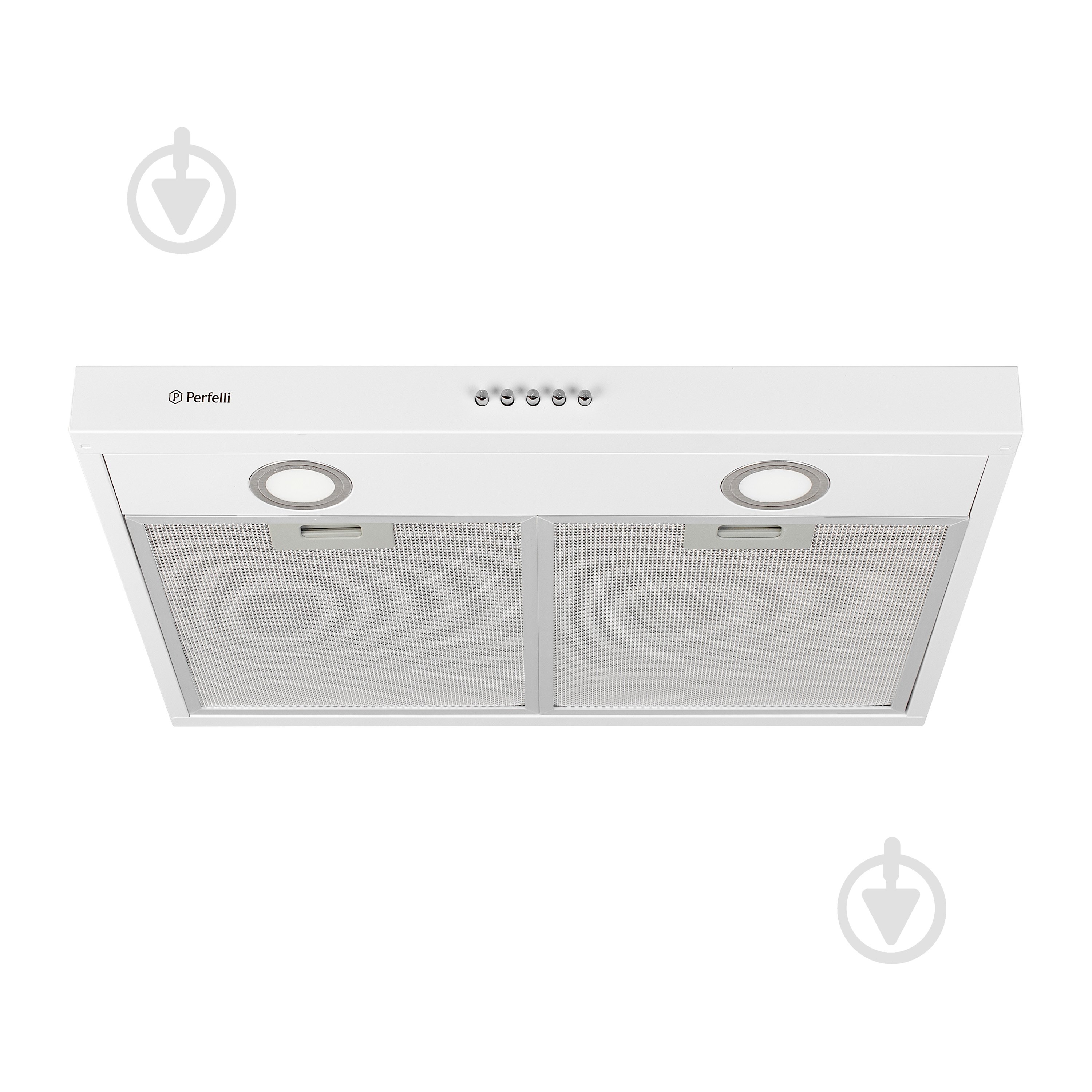 Витяжка Perfelli PL 6002 W LED плоска - фото 1