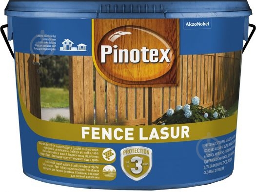 Деревозащитное средство Pinotex fence lazur орегон мат 2,5 л - фото 2
