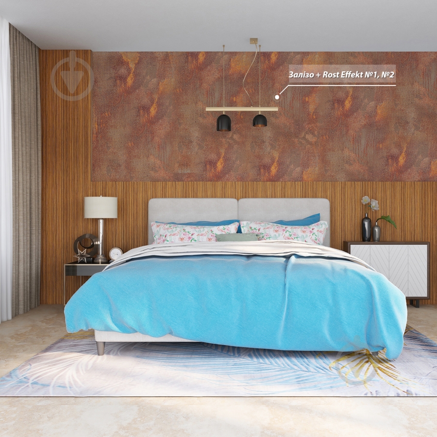 Декоративное покрытие Feidal Flussig metall железо 1 кг - фото 20