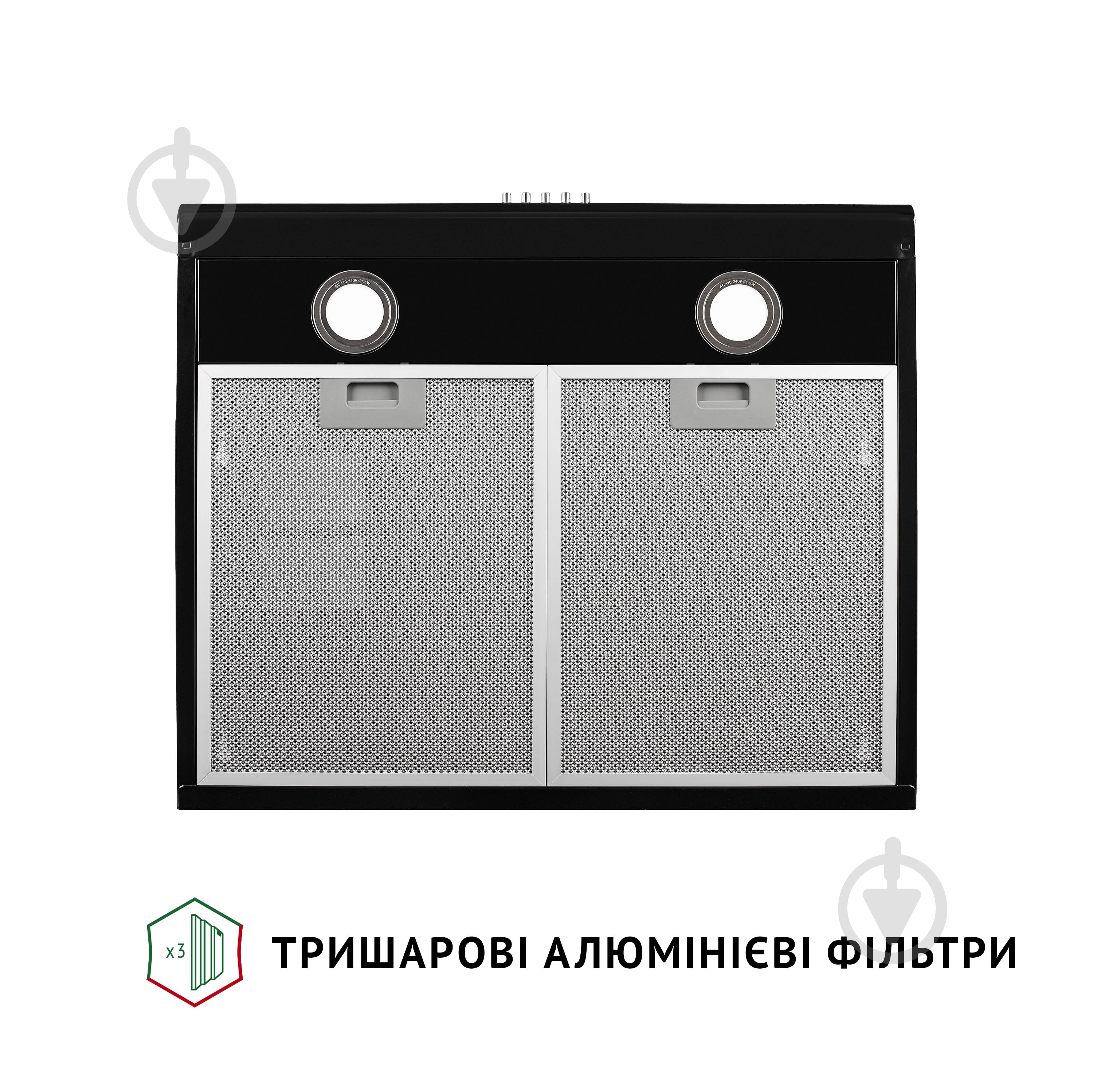Вытяжка Perfelli PL 6022 BL LED плоская - фото 6 Вытяжка Perfelli PL 6022 BL LED плоская - фото 6