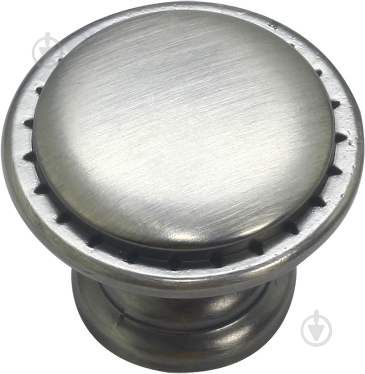 Мебельная ручка кнопка Ferro Fiori 11898 D 4100.01 графит - фото 1