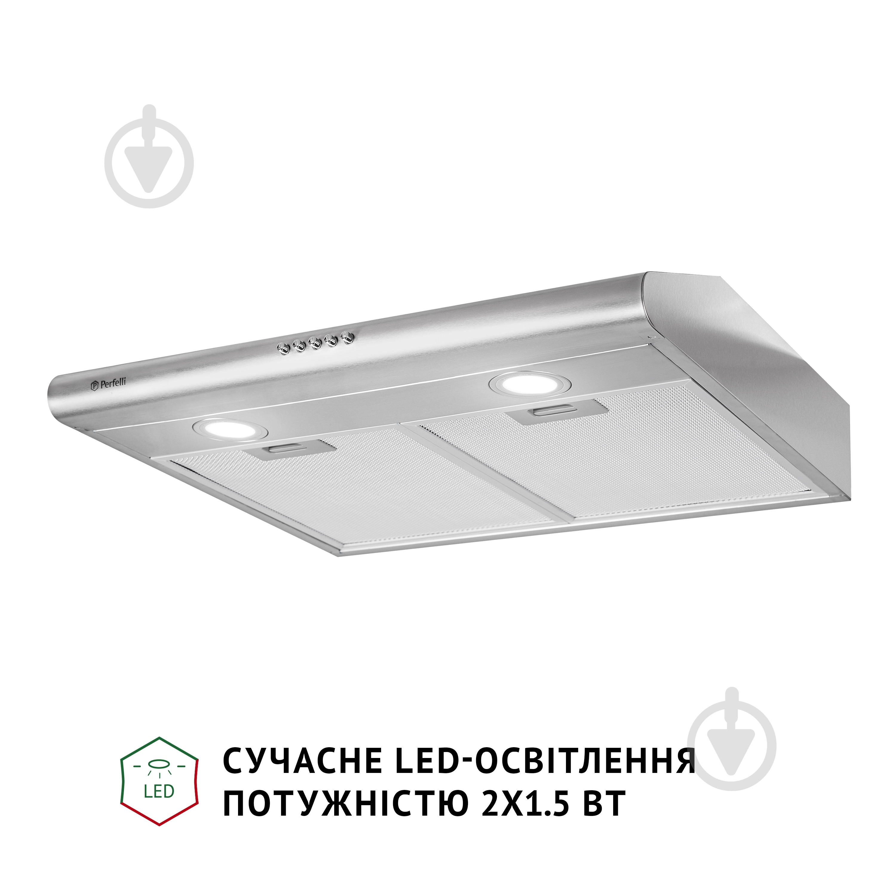 Витяжка Perfelli PL 6022 I LED плоска - фото 3 Витяжка Perfelli PL 6022 I LED плоска - фото 3