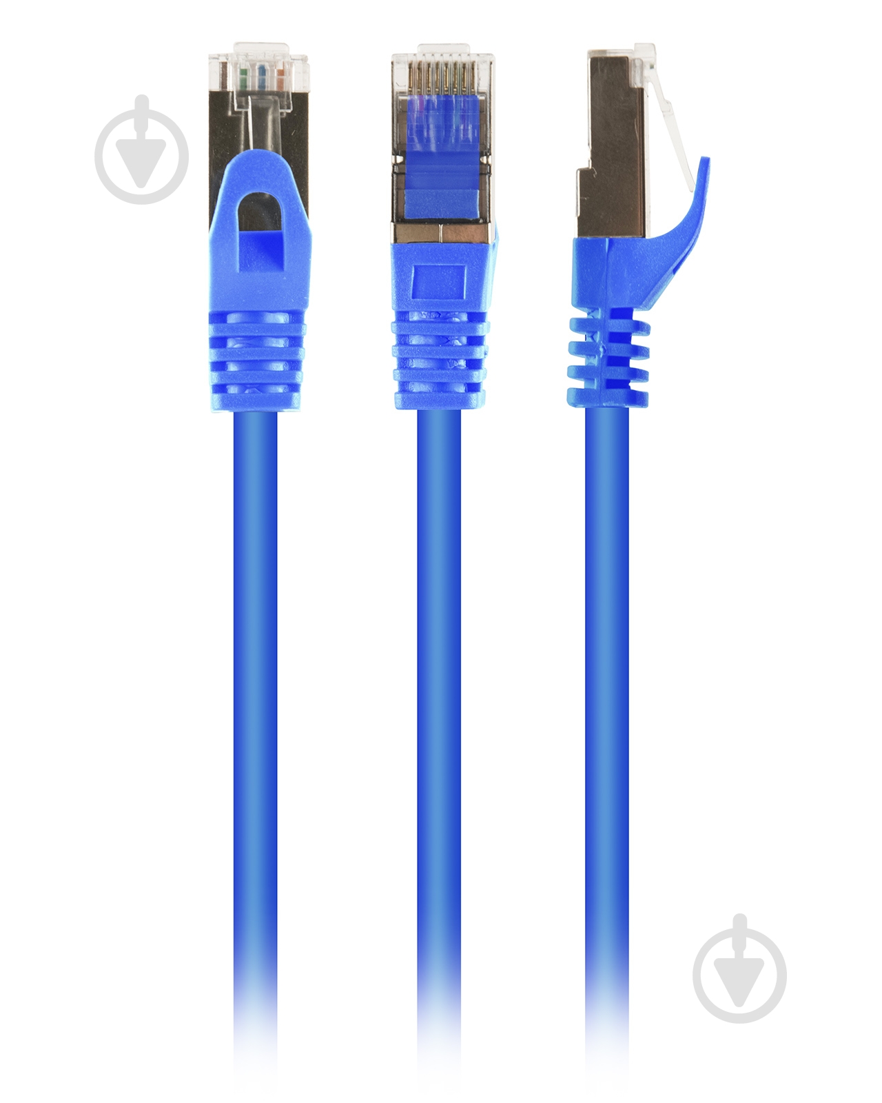 Патч-корд Cablexpert 1,5 м синий (PP6A-LSZHCU-B-1.5M) S/FTP литой - фото 1 Патч-корд Cablexpert 1,5 м синий (PP6A-LSZHCU-B-1.5M) S/FTP литой - фото 1