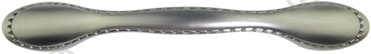 Мебельная ручка скоба Ferro Fiori 11891 128 мм D 4100.128 графит - фото 2